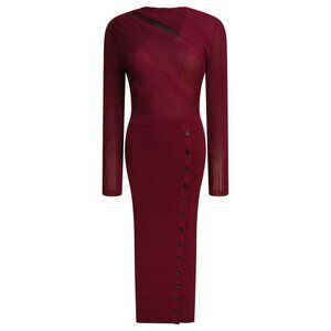 Self-Portrait Cut-Out Midi Dress Tag Size S Women